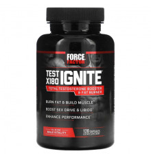 Test X180 Ignite, Free Testosterone Booster & Fat Burner, 60 Capsules