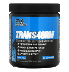 Trans4orm, Energized Weight Loss Support, Blue Raz, 5.10 oz (144 g)