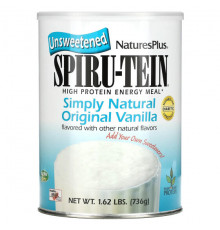 NaturesPlus, Spiru-Tein, протеиновый порошок, экзотические красные фрукты, 504 г (1,1 фунта)