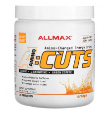 ALLMAX, ACUTS, энергетический напиток с аминокислотами, голубая малина, 210 г (7,4 унции)