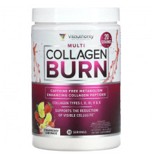 Vitauthority, Multi Collagen Burn, клубничный лимонад, 216 г (7,62 унции)