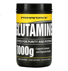 Primaforce, Glutaform, 100 % L-глутамин, без запаха, 1000 г