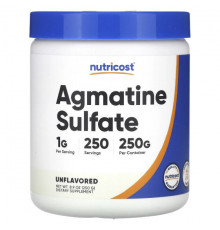 Agmatine Sulfate, Unflavored, 8.9 oz (250 g)