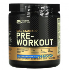 Optimum Nutrition, Gold Standard, предтренировочный комплекс, фруктовый пунш, 300 г (10,58 унции)