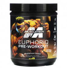 MuscleTech, Ограниченная серия, Euphoriq, перед тренировкой, Boogieman Punch, 342 г (12,06 унции)