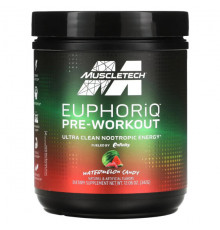 MuscleTech, Ограниченная серия, Euphoriq, перед тренировкой, Boogieman Punch, 342 г (12,06 унции)