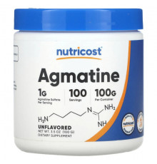 Agmatine, Unflavored, 3.5 oz (100 g)