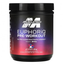 MuscleTech, Ограниченная серия, Euphoriq, перед тренировкой, Boogieman Punch, 342 г (12,06 унции)