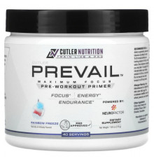 Cutler Nutrition, Prevail предтренировочный праймер, Rainbow Freeze, 218 г (7,69 унции)