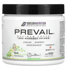 Cutler Nutrition, Prevail Pre-Workout Primer, жевательный червь с кислым лаймом, 280 г (9,8 унции)