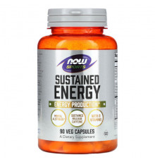 NOW Foods, Sustained Energy, 90 растительных капсул