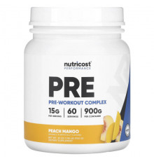 Performance, PRE, Pre-Workout Complex, Peach Mango, 1.98 lb (900 g)