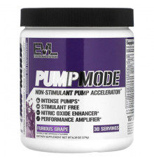 EVLution Nutrition, PumpMode, Blue Raz, 258 г (9,1 унции)