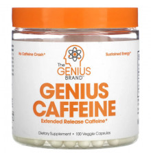 The Genius Brand, Genius Caffeine`` 100 растительных капсул