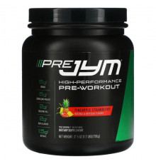 JYM Supplement Science, Pre JYM, высокоэффективный предтренировочный продукт, радужный щербет, 540 г (1,2 фунта)