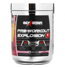 SIXSTAR, Elite Series, Pre-Workout Explosion, Pink Lemonade, 7.41 oz (210 g)