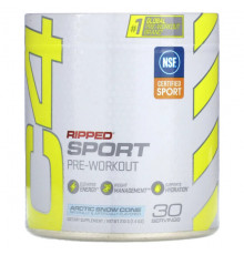 Cellucor, C4 Ripped Sport, перед тренировкой, Arctic Snow Cone, 246 г (8,7 унции)