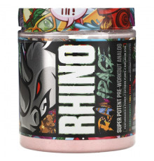 Rhino Rampage, Super Potent Pre-Workout Analog, Fuhgettaboutit Fruit Punch, 7.4 oz (210 g)