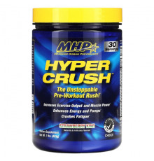 MHP, Hyper Crush, перед тренировкой, клубника и киви, 453 г (1 фунт)