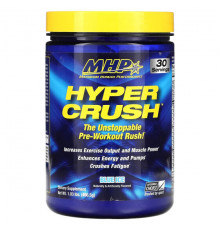 MHP, Hyper Crush, перед тренировкой, клубника и киви, 453 г (1 фунт)