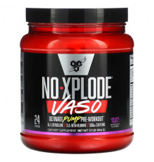 BSN, No-Xplode VASO, Ultimate Pump перед тренировкой, Cherry Bomb, 504 г (1,11 фунта)