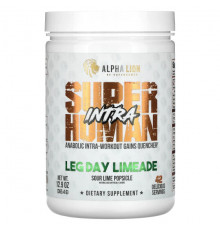 SuperHuman Intra, Leg Day Limeade, Sour Lime Popsicle, 12.9 oz (365.4 g)