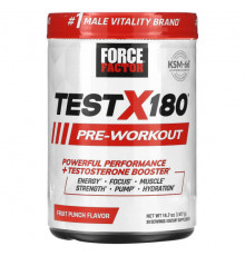 Test X180 Pre-Workout, Fruit Punch, 14.7 oz (417 g)