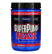 Gaspari Nutrition, SuperPump Max, фруктовый пунш, 640 г (1,41 фунта)