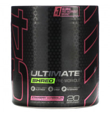 C4 Ultimate Shred, Pre-Workout, Strawberry Watermelon, 11.1 oz (316 g)