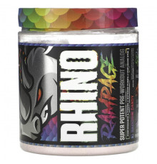 Rhino Rampage, Super Potent Pre-Workout Analog, Rainbow Candy, 7.4 oz (210 g)