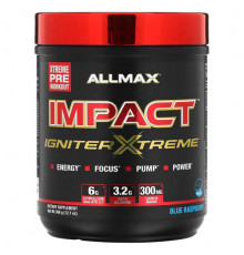 ALLMAX, IMPACT Igniter Xtreme, Pre-Workout, Fruit Punch, 12.7 oz (360 g)