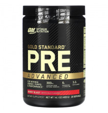 Optimum Nutrition, Gold Standard Pre Advanced, Berry Blast, 400 г (14,1 унции)