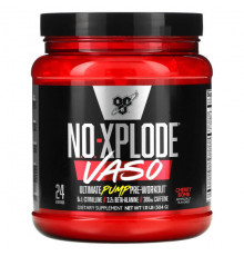 BSN, No-Xplode VASO, Ultimate Pump перед тренировкой, Cherry Bomb, 504 г (1,11 фунта)