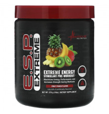 Metabolic Nutrition, ESP Extreme Energy Stimulant перед тренировкой, фруктовый пунш, 275 г (10 унций)