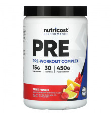 Performance, PRE, Pre-Workout Complex, Fruit Punch, 1 lb (450 g)