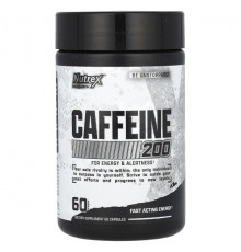 Nutrex Research, Caffeine 200, 60 капсул