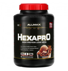 ALLMAX, Hexapro, постная еда с высоким содержанием белка, шоколад и арахисовая паста, 907 г (2 фунта)