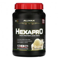 ALLMAX, Hexapro, постная еда с высоким содержанием белка, шоколад и арахисовая паста, 907 г (2 фунта)