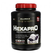 ALLMAX, Hexapro, постная еда с высоким содержанием белка, шоколад и арахисовая паста, 907 г (2 фунта)