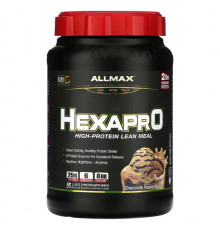 ALLMAX, Hexapro, постная еда с высоким содержанием белка, шоколад и арахисовая паста, 907 г (2 фунта)