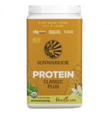 Sunwarrior, Protein Classic Plus, протеин на растительной основе, натуральный, 750 г (1,65 фунта)