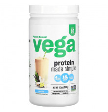 Vega, Protein Made Simple, протеин, черный шоколад, 271 г (9,6 унции)