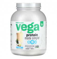 Vega, Protein Made Simple, протеин, черный шоколад, 271 г (9,6 унции)