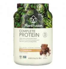 PlantFusion, Complete Protein, насыщенный шоколад, 900 г (2 фунта)