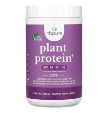 NB Pure, Plant Protein+,1065 г (2,34 фунта)