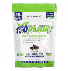 ALLMAX, ISOPLANT, изолят растительного протеина, со вкусом шоколада, 300 г (10,6 унции)