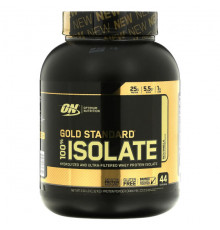 Optimum Nutrition, Gold Standard 100% Isolate, изолят, шоколадный вкус, 744 г (1,64 фунта)