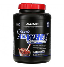 ALLMAX, AllWhey Classic, 100% сывороточный протеин, французская ваниль, 2 фунта (907 г)