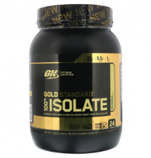 Optimum Nutrition, Gold Standard 100% Isolate, изолят, шоколадный вкус, 744 г (1,64 фунта)