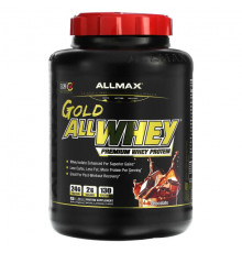 ALLMAX, Gold AllWhey, 100% сывороточный протеин премиального качества, печенье и сливки, 907 г (32 унции)